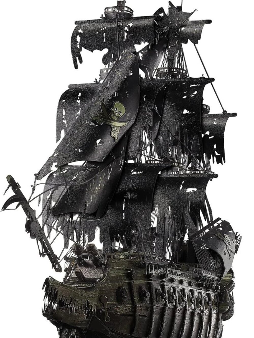 Piececool The Flying Dutchman : 3D Metal Model Kit, Level 4, 369 Pieces - SEALED